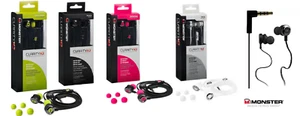 Monster® ClarityHD™ Earbuds Wired Headphones with In-Line Controls - Picture 1 of 22