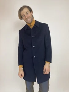 WELLINGTON Wool Coat Vintage Mens size 38R - Picture 1 of 17