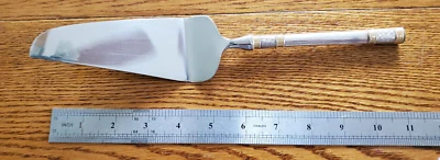 Wallace Stering Silver Golden Agean Weave Cake Knife-11 1/4"   #29 - Image 1 of 3