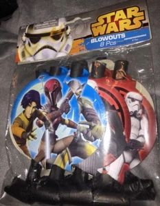 Star Wars Rebels Blowouts Fiesta Favores Fiesta Cumpleaños Suministros Fiesta Nuevo - Imagen 1 de 4