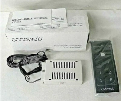 COCOWEB INC Cocoweb V Series Picture Light Receiver & Remote Control NEW 🚢 FREE 🚭