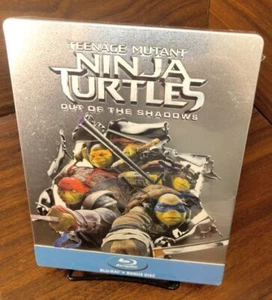 Teenage Mutant Ninja Turtles: Out of Shadows STEELBOOK (Blu-ray)-NEW - DAMAGED - Picture 1 of 12