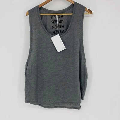 Tanque Fabletics Janis II Gris Tejido Slub "Nunca" Muscular NUEVO CON ETIQUETAS Foto 1 de 4
