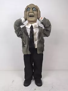 Magic Power Co. 2006 Heads Up Harry 32" animierte sprechende Halloween Requisite - funktioniert! - Bild 1 von 7
