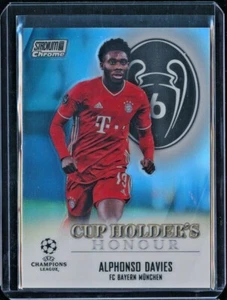  2020-21 Stadium Club Chrome UEFA Cup Holder's Honour Alphonso Davies 🇨🇦 - Bild 1 von 1