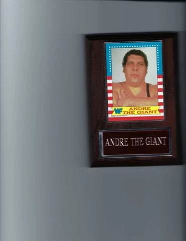 ANDRE THE GIANT PLAQUE WRESTLING WWF   C Cover