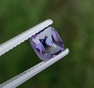 Designer Kissen natürlicher Spinell 1,240ct lila Lavendel - burmesischer loser Edelstein - Bild 1 von 16