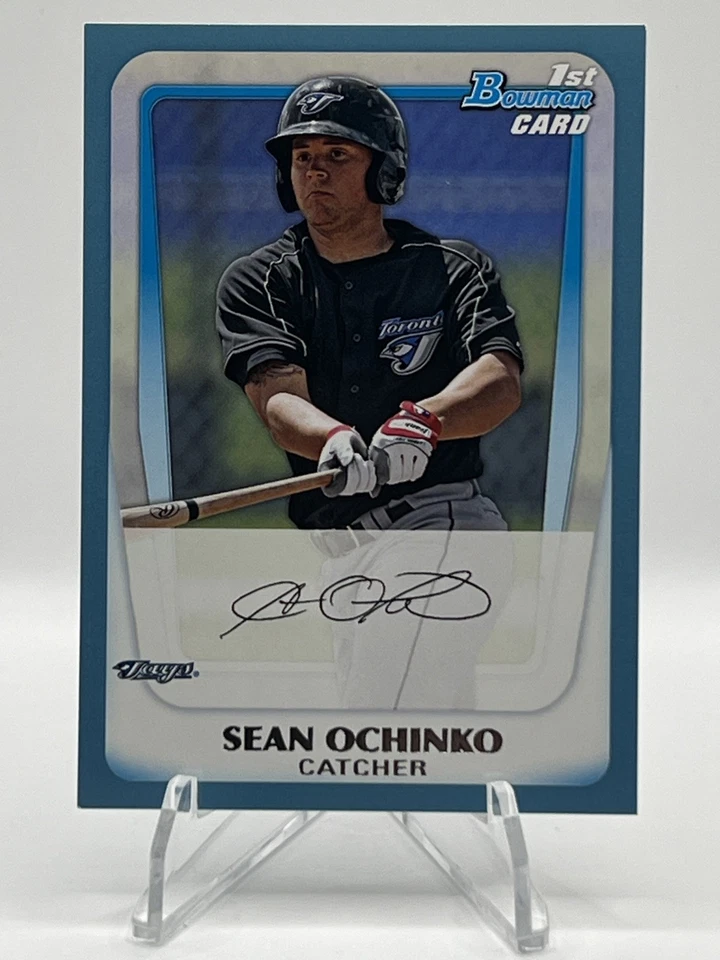 2011 Bowman Prospects Sean Ochinko #BP47 (RC) Blue /500 Toronto Blue Jays - Image 1 of 2