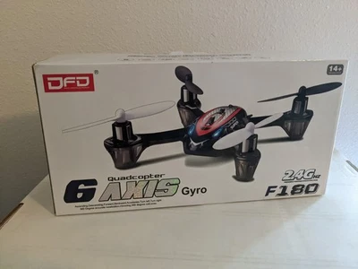 Quadcopter 6 Axis Gyro 2.4Ghz F180 Drone - Image 1 of 4