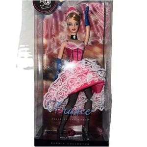 Muñecas Barbie del Mundo Francia Etiqueta Rosa Muñeca Nueva en Caja - Imagen 1 de 5