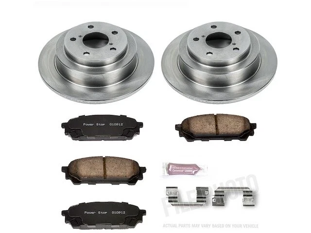 Kit de pastillas de freno trasero y rotor para Subaru Impreza 2003-2007 2004 2005 2006 CC832XN Foto 1 de 1