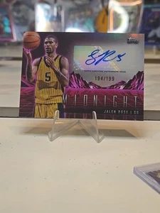 2024 Topps Midnight Horizon Signatures Jalen Rose Auto /199 - Picture 1 of 2