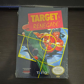 Taito Target: Renegade Nintendo NES Factory Sealed NTSC-U/C 1989