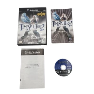 TimeSplitters 2 (Nintendo GameCube, 2002) CIB getestet funktioniert - Bild 1 von 6
