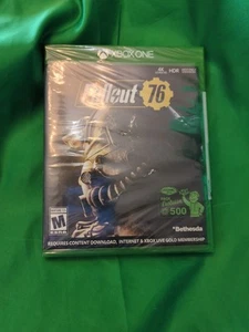 Fallout 76 (Microsoft Xbox One, 2018) *500 créditos de Atomic Shop* Nuevo sellado - Imagen 1 de 2