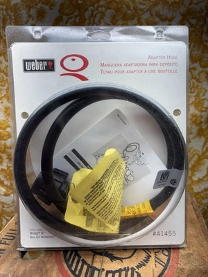 Manguera adaptadora Weber para parrilla de barbacoa Weber serie Q Gas Go nueva envío gratuito #41455 Foto 1 de 2