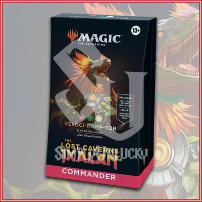 MAGIC THE GATHERING The Lost Caverns of Ixalan Commander Deck Veloci-Ramp-Tor - Image 1 of 2