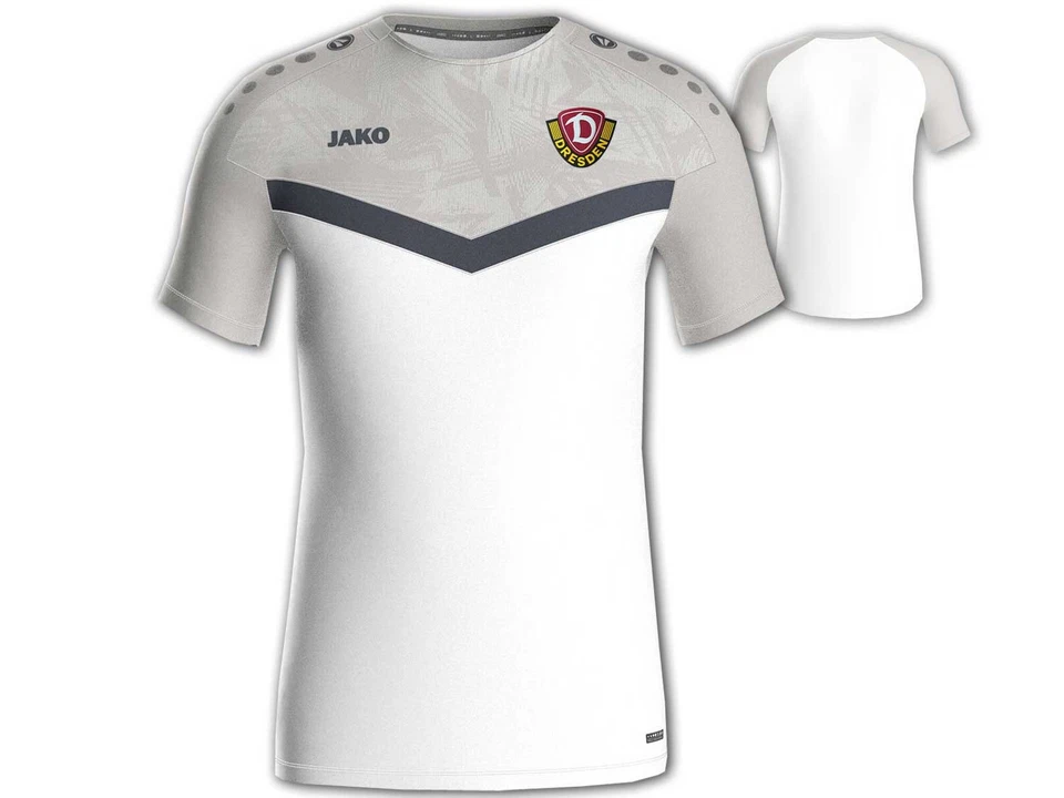 Jako Dinamo Dresden T-Shirt Sgd Shirt Iconica 24 25 Dinamo Jersey Taglia M - 4XL - Immagine 1 di 4