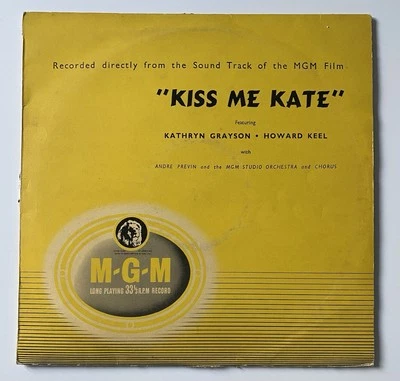 Kiss me Kate film soundtrack 1959 UK MGM Mono Vinyl LP VG/VG - Image 1 of 4