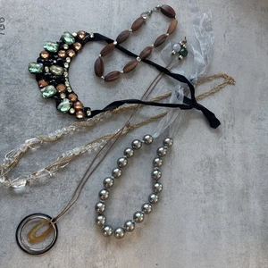 5 Ketten Komier Modeschmuck Italy Lang 16/32 - Bild 1 von 11