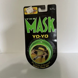 Nueva De Colección 1994 Nueva Línea La Máscara Jim Carey Verde Yoyo Publicidad Promocional - Imagen 1 de 9