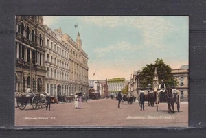 QUEENSLAND, BRISBANE, EAGLE STREET, c1910 ppc., unused. - Picture 1 of 1