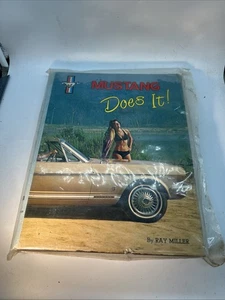 Mustang Does It By Ray Miller- 1978 1st Edition- Illustrated- Good Condition - Bild 1 von 11