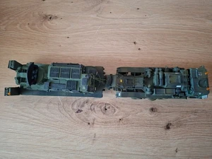 Faun Panzertransporter  Anhänger mit Ladung Bundeswehr 1:72 gesupert Standmodell - Bild 1 von 12