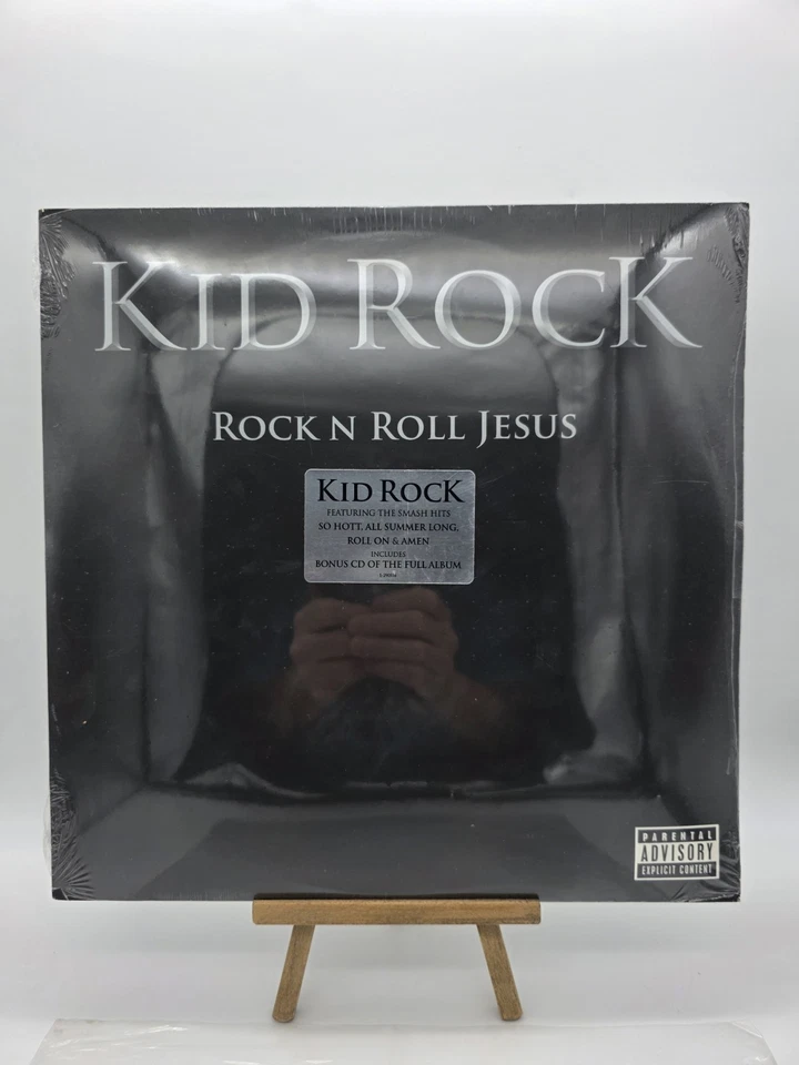 Kid Rock "Rock N Roll Jesus" Vinyl LP (2007) SEALED 1st Pressing w/ Hype Sticker - Image 1 of 2