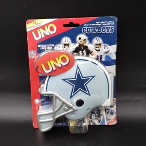NFL Dallas Cowboys Football Helm Uno Card Game Special Edition Neu im Paket - Bild 1 von 12