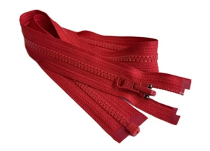 YKK #5 10" - 36" Molded Plastic Jacket Reversible Separating Jacket Zipper - Picture 1 of 12