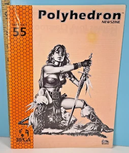 π₯ 1990 TSR RPGA Polyhedron #55 Magazine π₯ - Picture 1 of 2