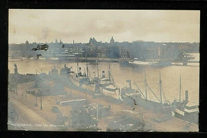 SUECIA-SVERIGE 44-ESTOCOLMO -Utsikt från Gran Hôtel (1936) (Foto real (RPPC) - Imagen 1 de 2