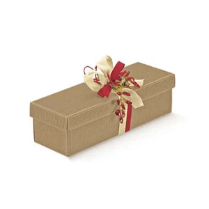 Scotton Scatola 1 Bottiglia 340 x 95 x 95 Mm Avana - Imagen 1 de 1