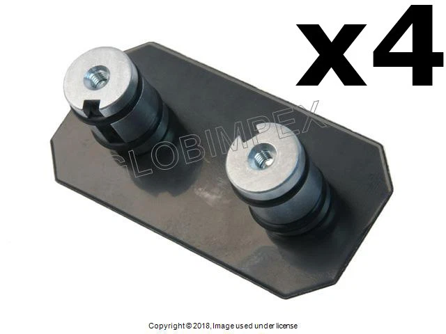 Amortiguador de pastillas de freno trasero Porsche 911 Turbo '07-'09 34 mm (4) PIEZAS EURO Foto 1 de 1