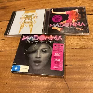 Madonna - 3CD Bundle - The Confessions Tour - Immaculate Collection - DanceFloor - Picture 1 of 2