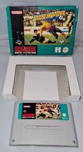 SNES- Soccer Shootout Boxed with Insert. SUPER NINTENDO Game, PAL. No Book - Picture 1 of 12