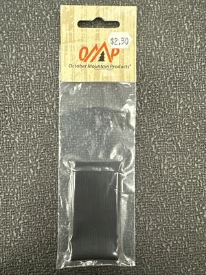 October Mountain Products 31330 OMP Black Hunting Bow String Silencer 2Pk - Image 1 of 2