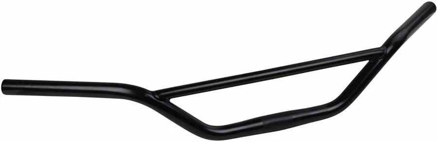Velo Orange Klunker Handlebar - 25.4 45 Degree Sweep 76mm Rise 680mm width Black - Image 1 of 1
