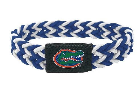 Florida Gators Stretch Braided Bracelet [NEW] NCAA Jewelry Wrist Braid Cover