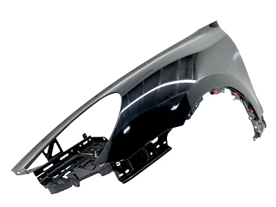 2011-2014 PPORSCHE CAYENNE 958 ПЕРЕДНИЙ ВОДИТЕЛЬ ЛЕВЫЙ ЧЕРНЫЙ КРЫЛО ПАНЕЛЬ КРЫШКА OEM - Изображение 1 из 4