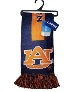 NCAA FOCO University of Auburn Tigers Color Block Scarf Student Fan Alumni Gift - Picture 1 of 2