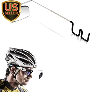 Bike Eyeglass Mirror, 360 Degree Adjustable Bicycle Cycling Rear View Wide An... - Picture 1 of 1