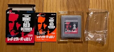 Hunt for Red October Gameboy Japan Valtron Nintendo 1991 RARE - Image 1 of 4