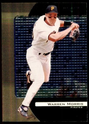 1999 Upper Deck Black Diamond Warren Morris Pittsburgh Pirates #68 - Image 1 of 2