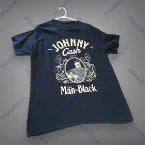Johnny Cash The Man In Black Mens Size L T shirt Black - Picture 1 of 9