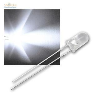 1000 LEDs 5mm wasserklar Typ "WTN-5-19000pw", weiße kaltweiß white cold blanc
