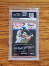 Promo 1993 Pinnacle Cooperstown Psa 7 Ken Griffey Jr