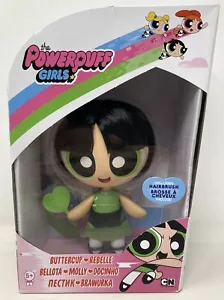 The Powerpuff Girls Buttercup 6" Hard to Find OOP Deluxe Doll & Hairbrush New - Picture 1 of 12