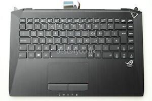 New Asus Rog Gaming Notebook G46 G46VW UK Backlit Keyboard Palmrest & Touchpad